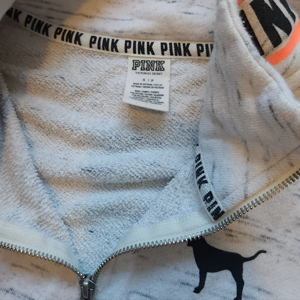 Small Victoria's Secret PINK Half Zip